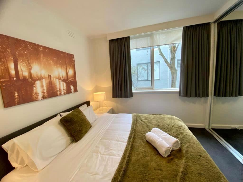 1 Bdrm With Parking, Walk To Beach Melbourne Zewnętrze zdjęcie