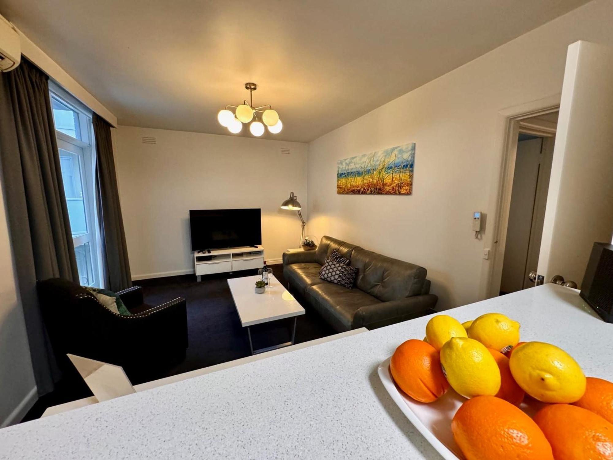 1 Bdrm With Parking, Walk To Beach Melbourne Zewnętrze zdjęcie